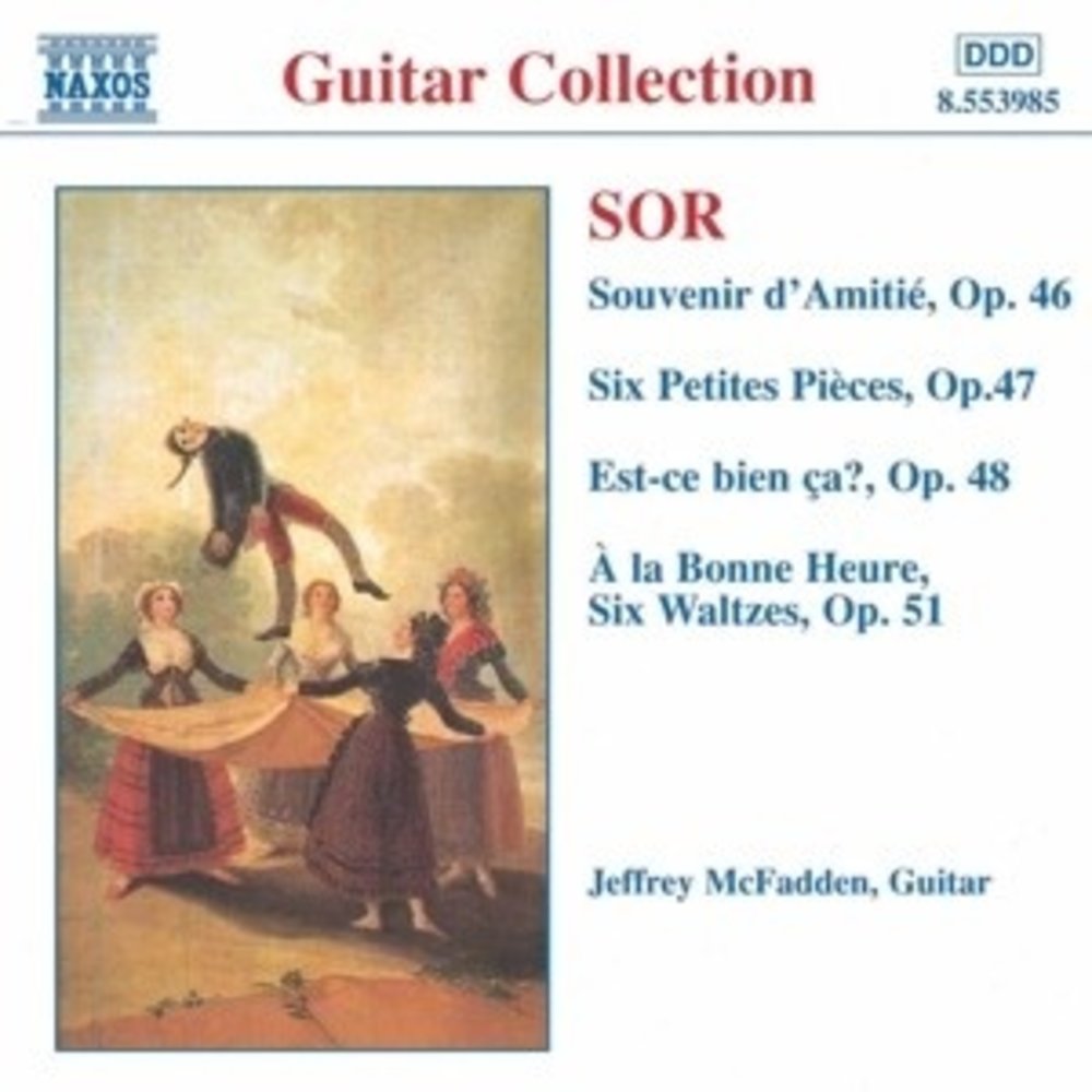 Naxos Sor:guitar Music Opp.46-48,50&