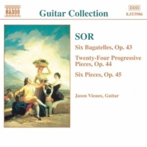 Naxos Sor:guitar Music Opp.43,44,&45