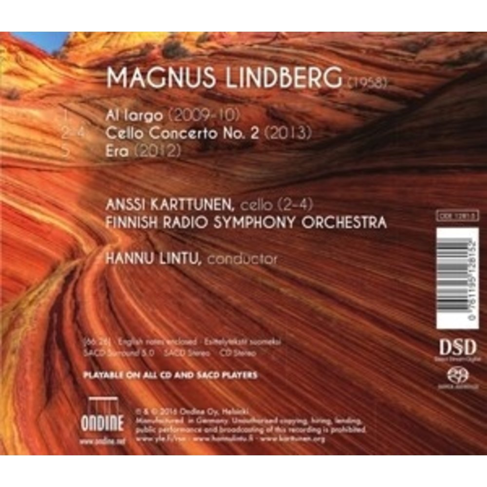 Ondine Al Largo/Cello Concerto No.2