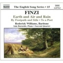 Naxos Finzi: Earth And Air And Rain