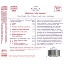 Naxos Kodaly: Music For Cello Vol.2