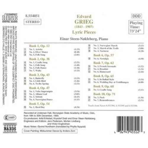 Naxos Grieg: Lyric Pieces