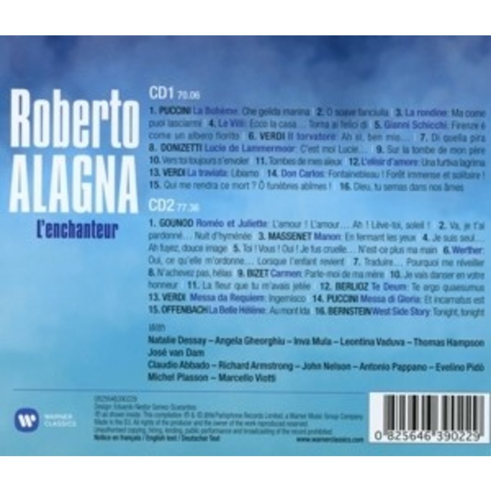 Erato/Warner Classics L'enchanteur