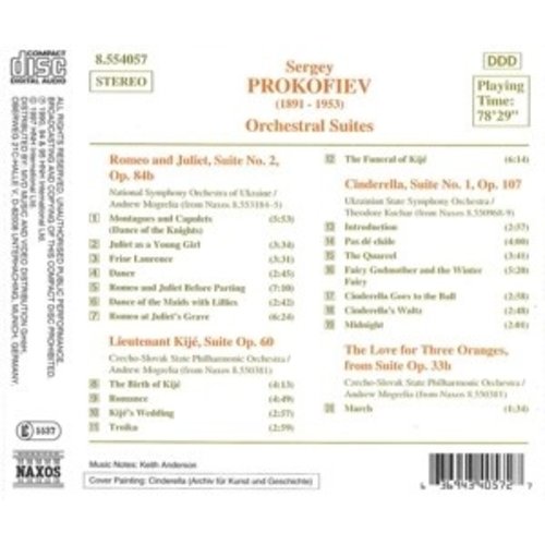 Naxos Prokofiev: Orchestral Suites