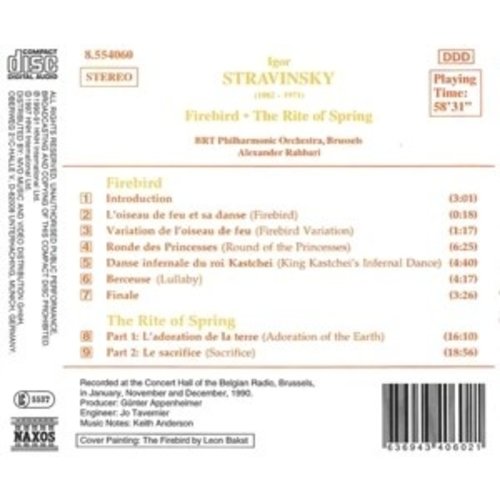 Naxos Stravinsky: The Rite Of Spring