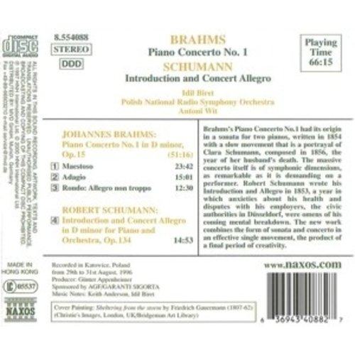 Naxos Brahms: Piano Conc.no.1