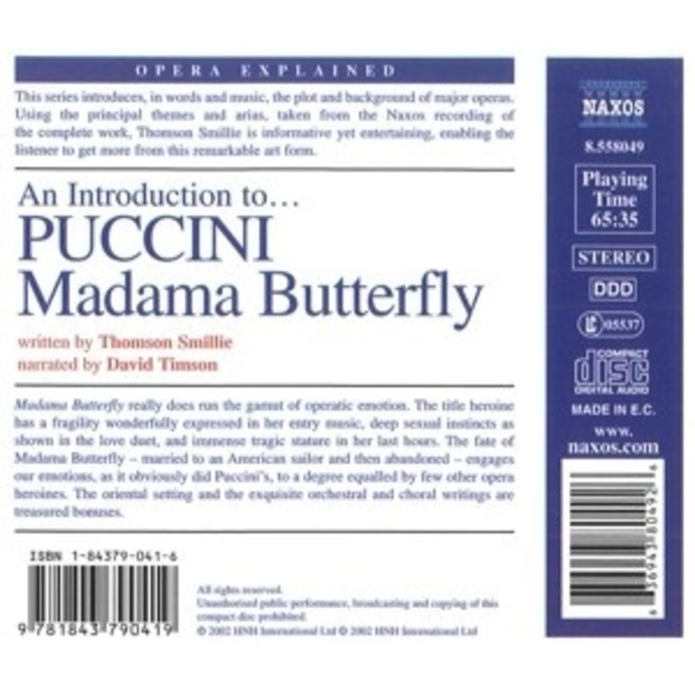Naxos An Introduction To...Puccini M