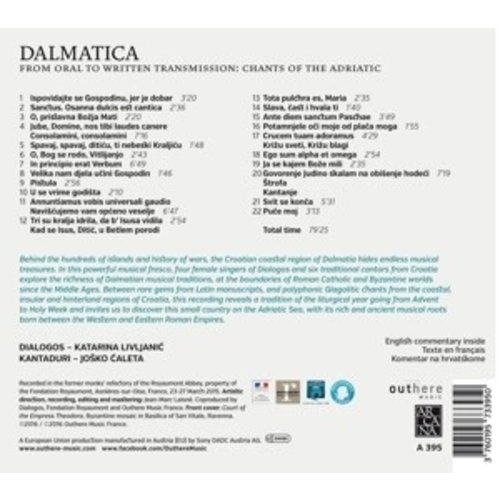 Dalmatica: Chants Of The Adriatic