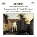 Naxos Brahms: 4Hand Pia. Mus. Vol. 8