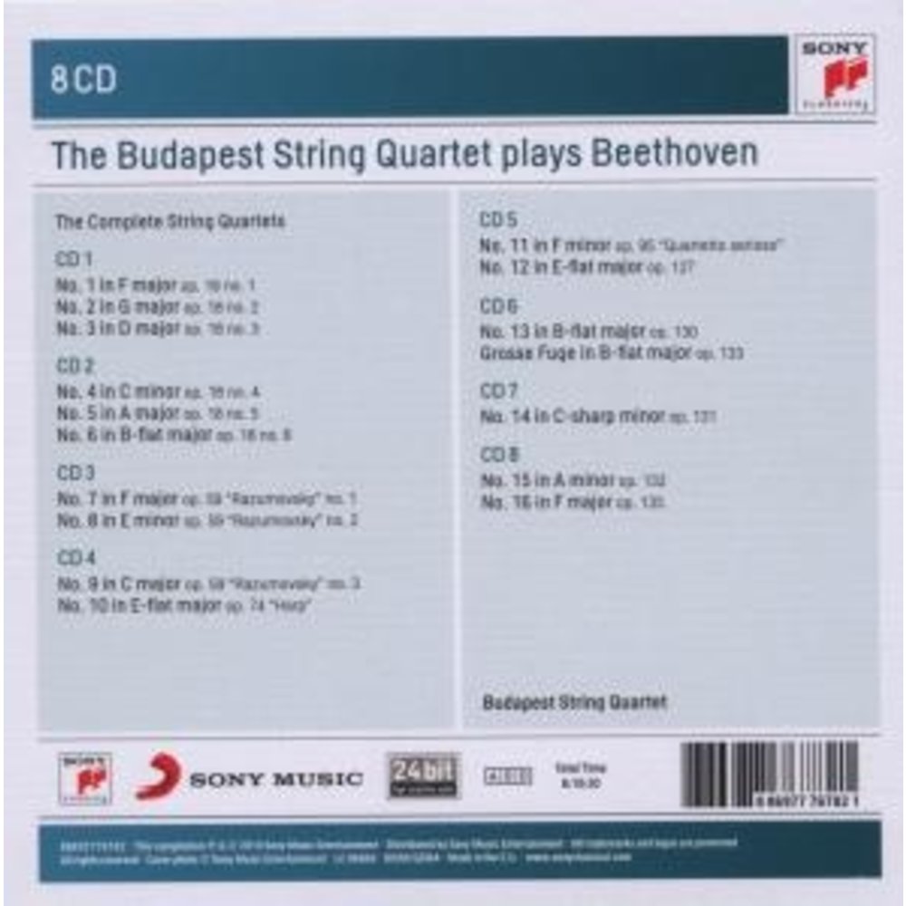 Sony Classical String Quartets =Box=