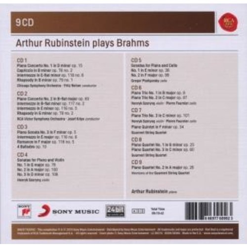 Rubinstein Plays Brahms