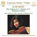 Naxos Schubert:music For Violin&Pno.