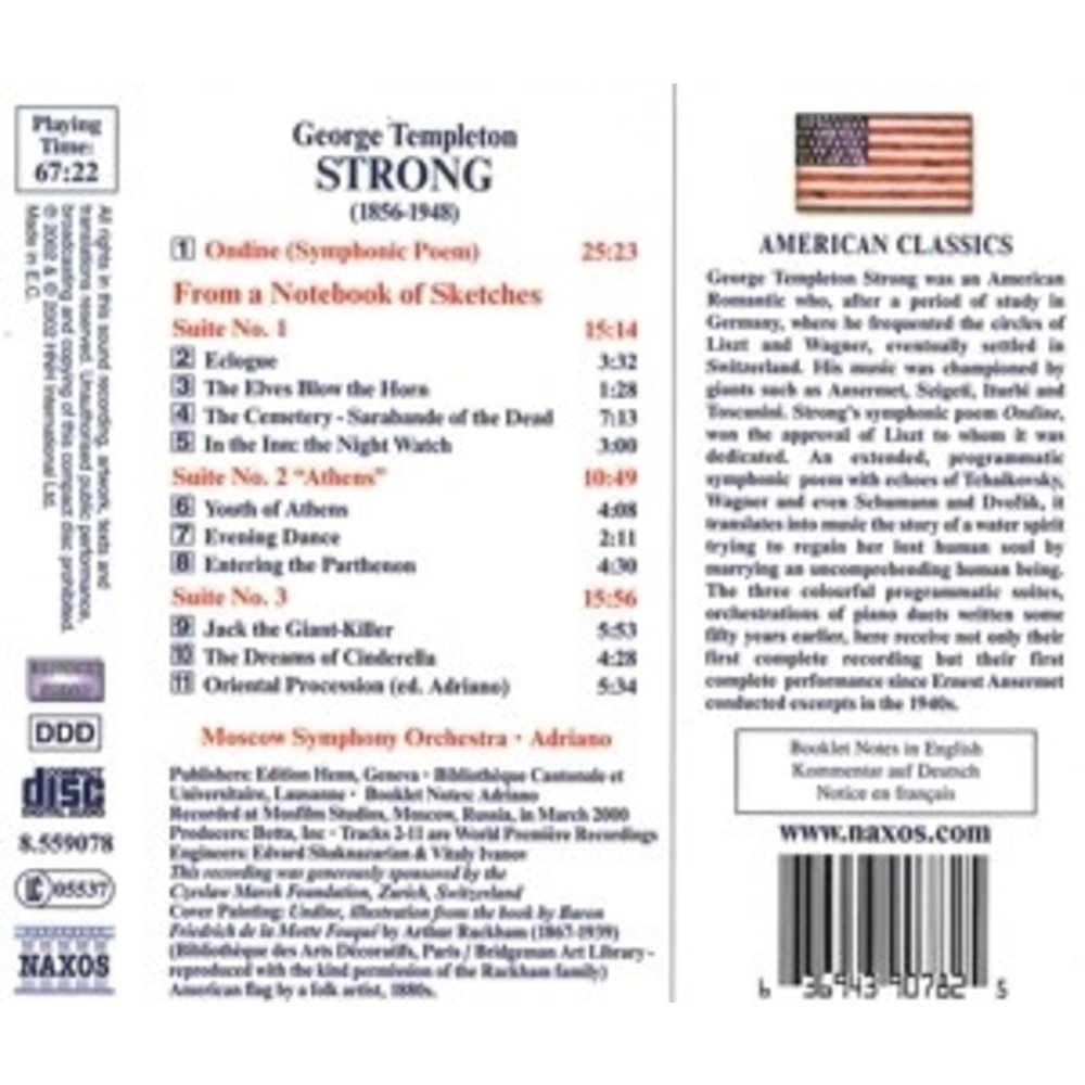 Naxos Strong: Ondine.suites Nos.1-3