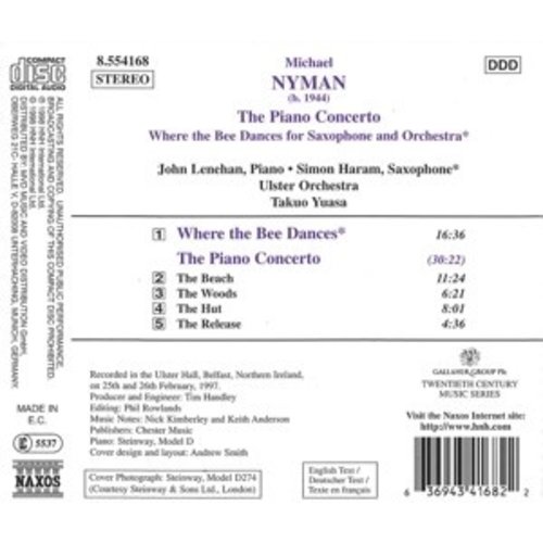 Naxos Nyman Mich.:The Piano Concerto