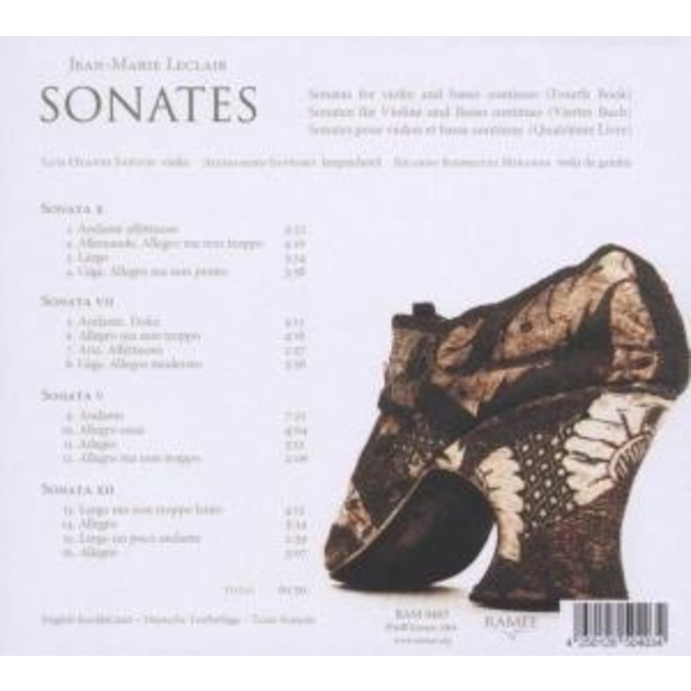 Ramée Sonates Violon Liv4