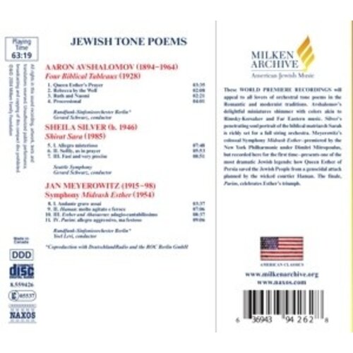 Naxos Jewish Tone Poems