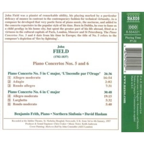 Naxos Field: Piano Concertos Vol. 3