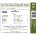 Naxos Sibelius Jean:songs, Vol.2