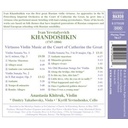 Naxos Khandoshkin: 3 Violin Sonatas,