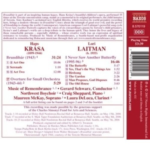 Naxos Krasa Hans: Brundibar / Laitman