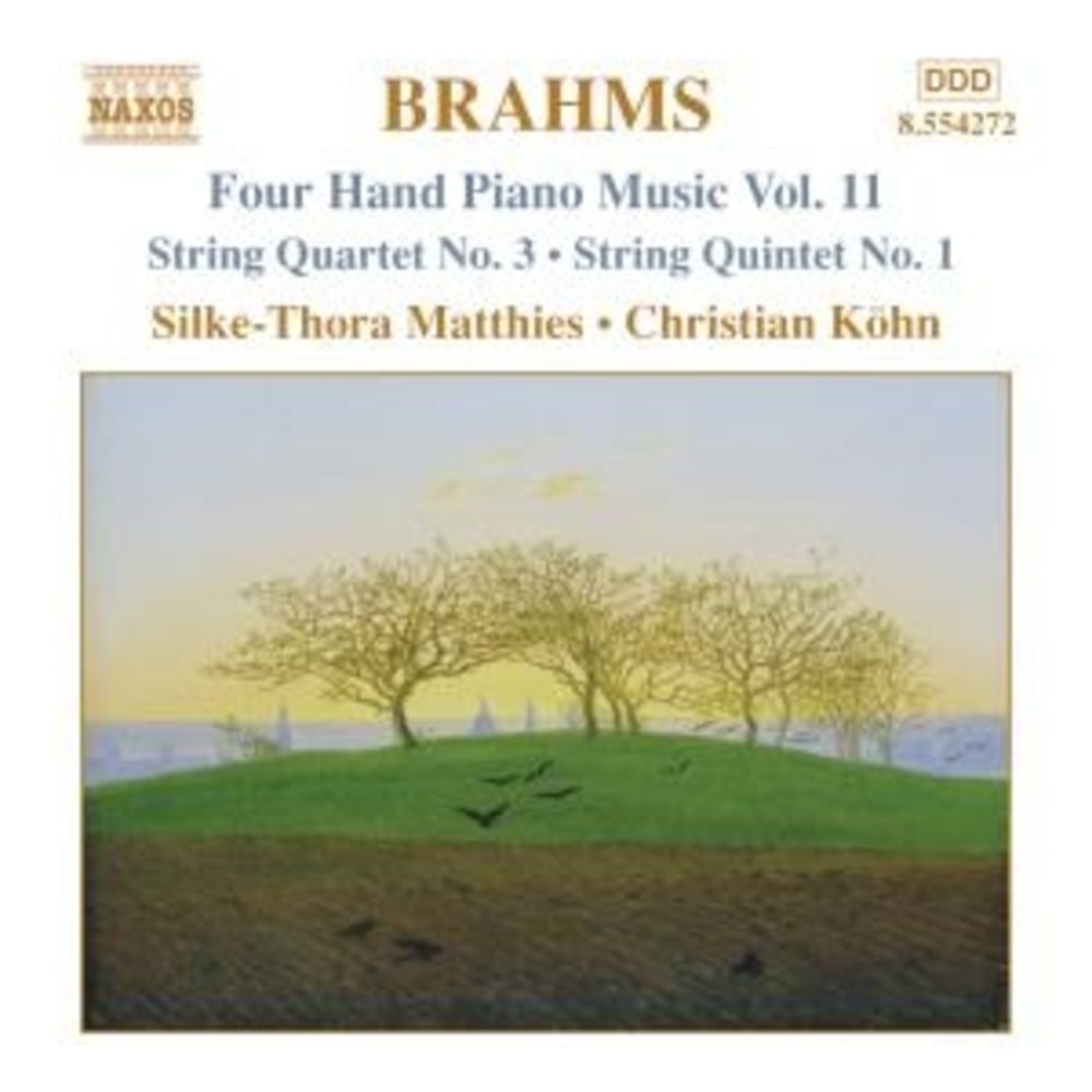 Naxos Brahms:four Hand Piano Music11
