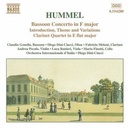 Naxos Hummel:bassoon Con.clarinet Qu