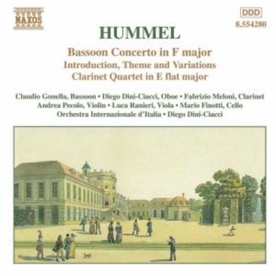 Hummel:bassoon Con.clarinet Qu
