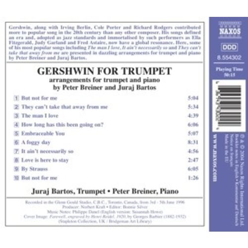 Naxos Gershwin For Trumpet