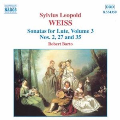 Weiss: Sonatas For Lute Vol.3