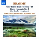 Naxos Brahms:four-Hand Piano Music 18