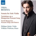 Naxos Rozsa: Music For Violin And Piano