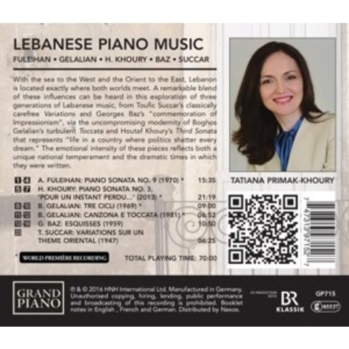 Grand Piano Lebanese Piano Music