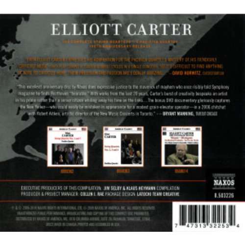 Naxos Elliott Carter