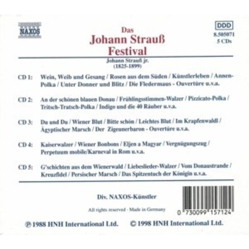 Naxos Johann Strauss Festival