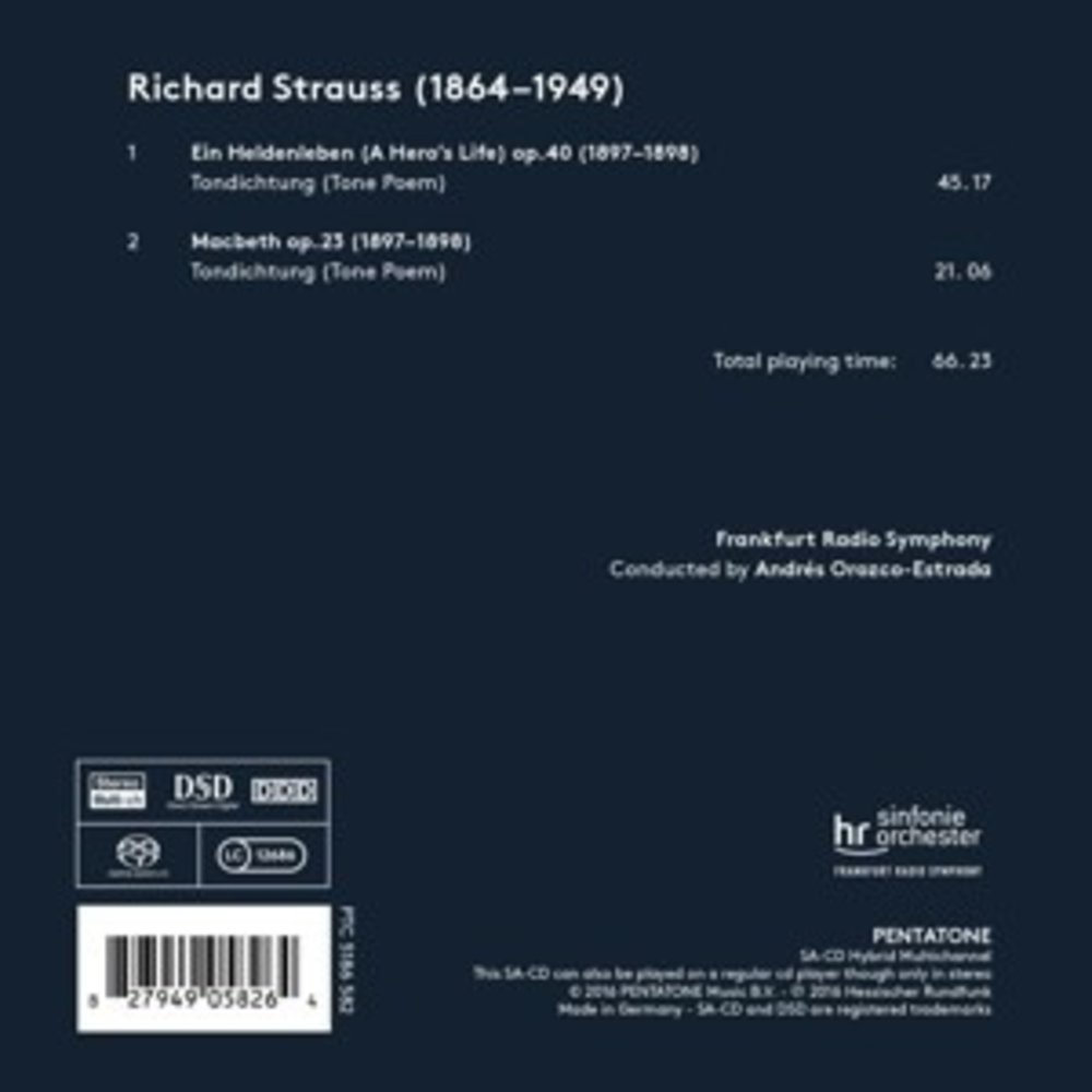 Pentatone Ein Heldenleben & Macbeth