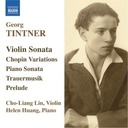 Naxos Tintner: Violin Sonata/Variations