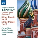 Naxos Taneyev: Complete String Quartets Vol.5