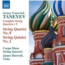 Naxos Taneyev: Complete String Quartets Vol.5 Naxos Taneyev: Complete String Quartets Vol.5
