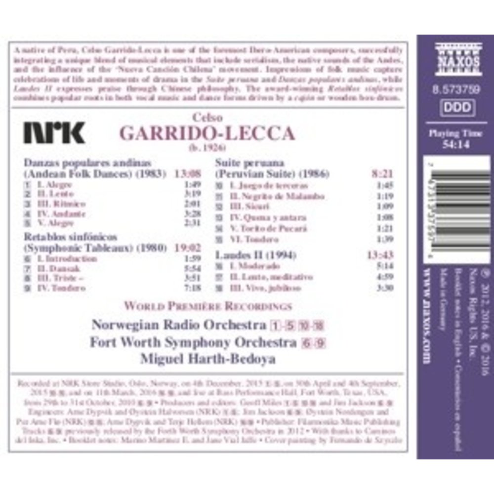 Naxos Peruvian Suite