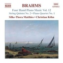 Naxos Brahms:four Hand Piano Music12
