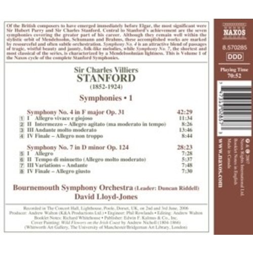Naxos Stanford: Symphonies, Vol. 1