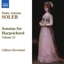 Naxos Soler:sonatas For Harpsichord,V.13