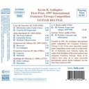 Naxos Gallagher: Guitar Recital Naxos Gallagher: Guitar Recital