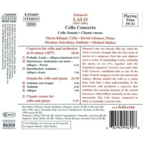 Naxos Lalo: Cello Concerto.cello Son