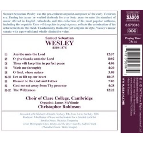 Naxos Wesley, S.s.: Anthems