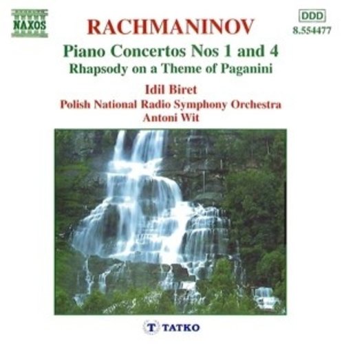 Naxos Rachmaninov:piano Con.no.1&4