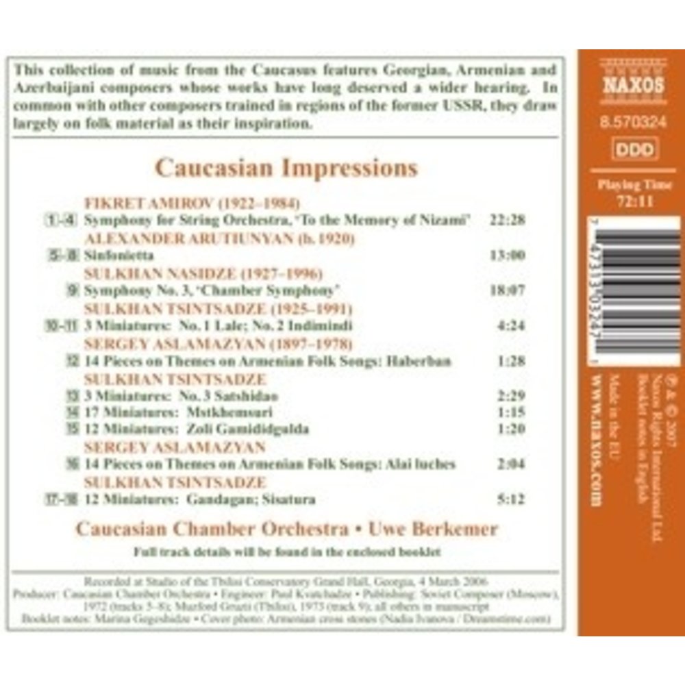 Naxos Caucasian Impressions