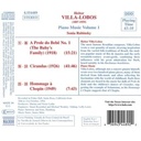 Naxos Villa-Lobos: Piano Music Vol.1