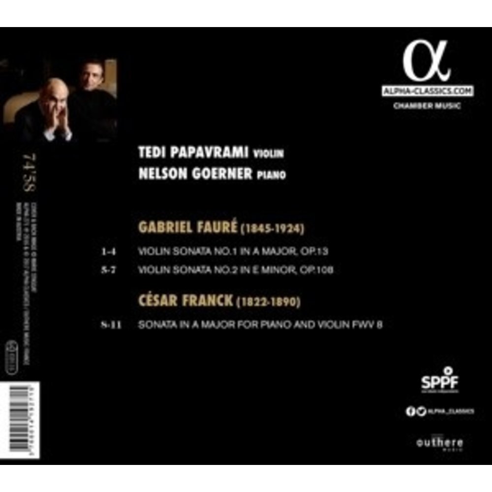 ALPHA Sonates Pour Violon & Piano