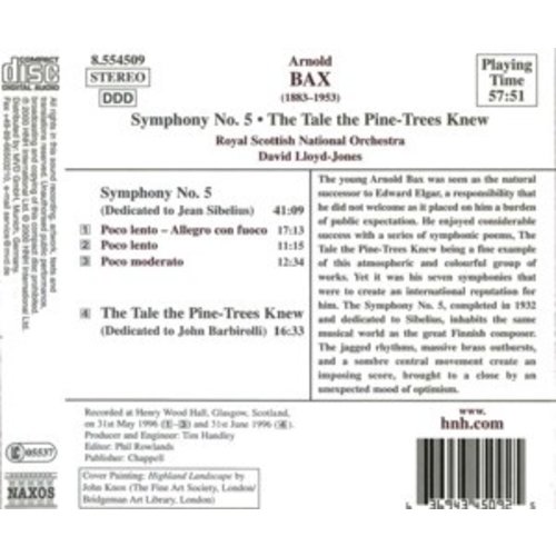 Naxos Bax: Sym.no.3.The Tale The Pin